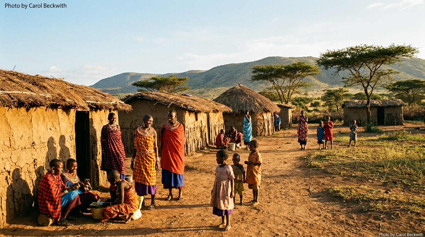 Rural Kenya landscape